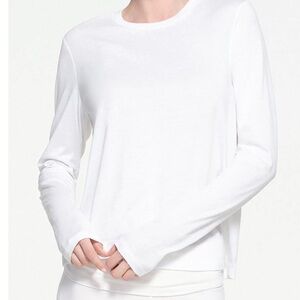 SKIMS White Long Sleeve Tee